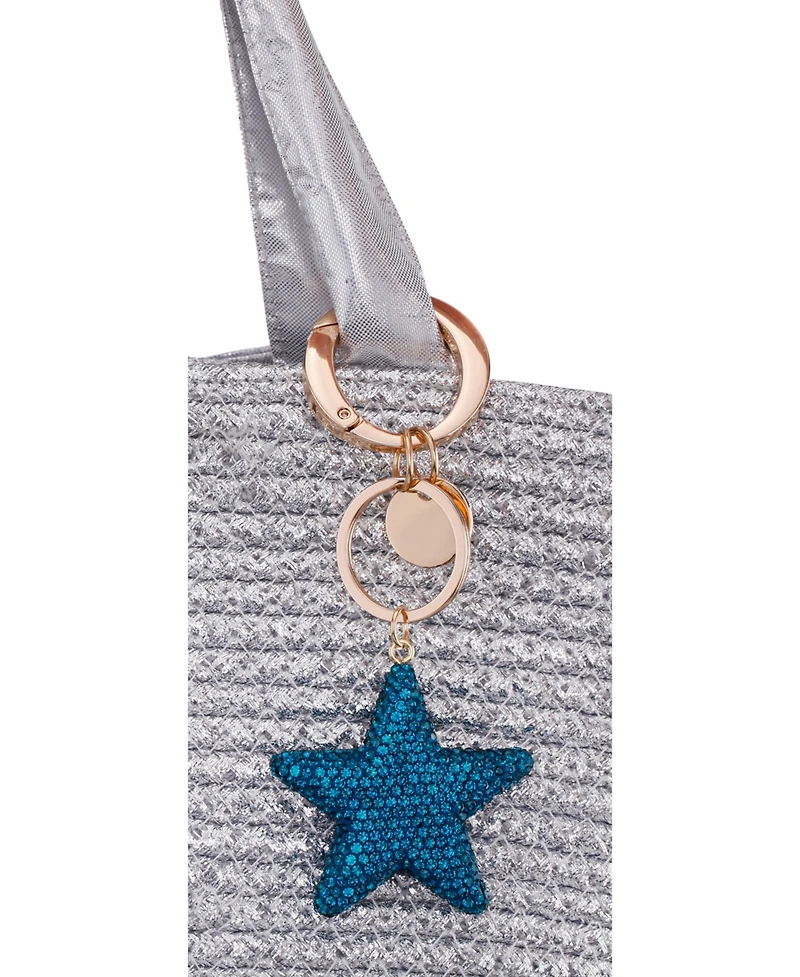 Nina Crystal star bag charm