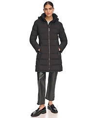 Calvin Klein Women's Hooded Puffer Coat