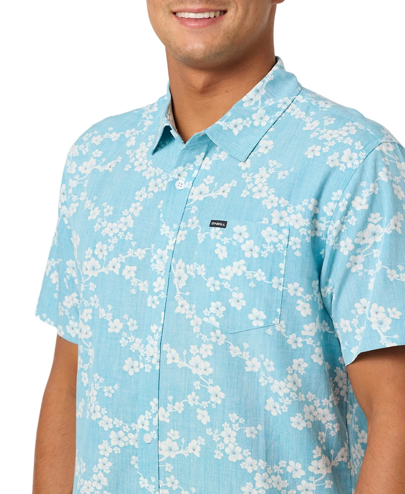 O'Neill Men's Oasis Short Sleeve Standard Shirt