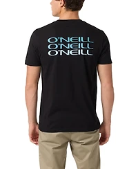 O'Neill Men's Triple Stack Short-Sleeve T-Shirt