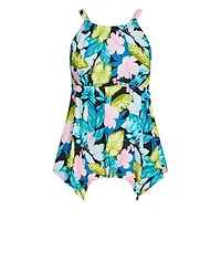 Avenue Women's Hanki Print Tankini Top