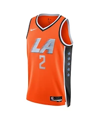 Nike Men's and Women's Kawhi Leonard Orange La Clippers 2025/26 City Edition Swingman Jersey
