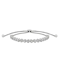 Macy's Diamond (1/10 ct. t.w.) Bracelet in Sterling Silver