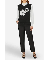 Yumi Women's Tailored Cigarette Pants