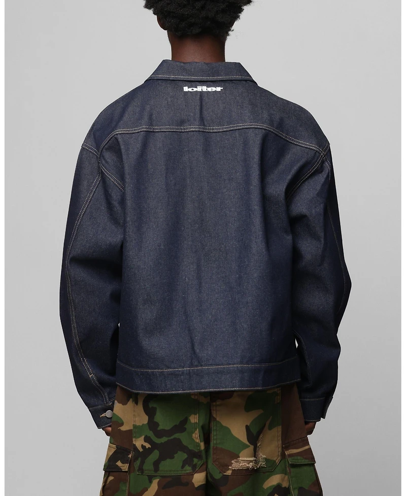 mnml Men's Prestige Denim Jacket.