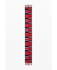 Desigual Women's Long Checkered Scarf