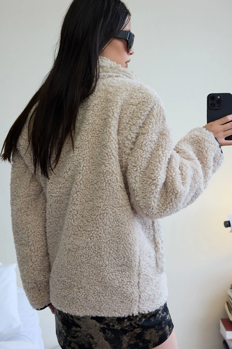 Desigual Women's Short fleece jacket