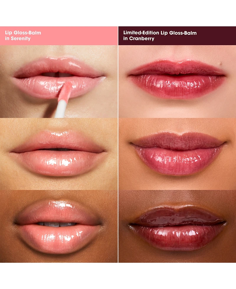 bareMinerals 2-Pc. Gleam On Lip Gloss-Balm Set - Lip Gloss-balm Serenity Lip Gloss-balm