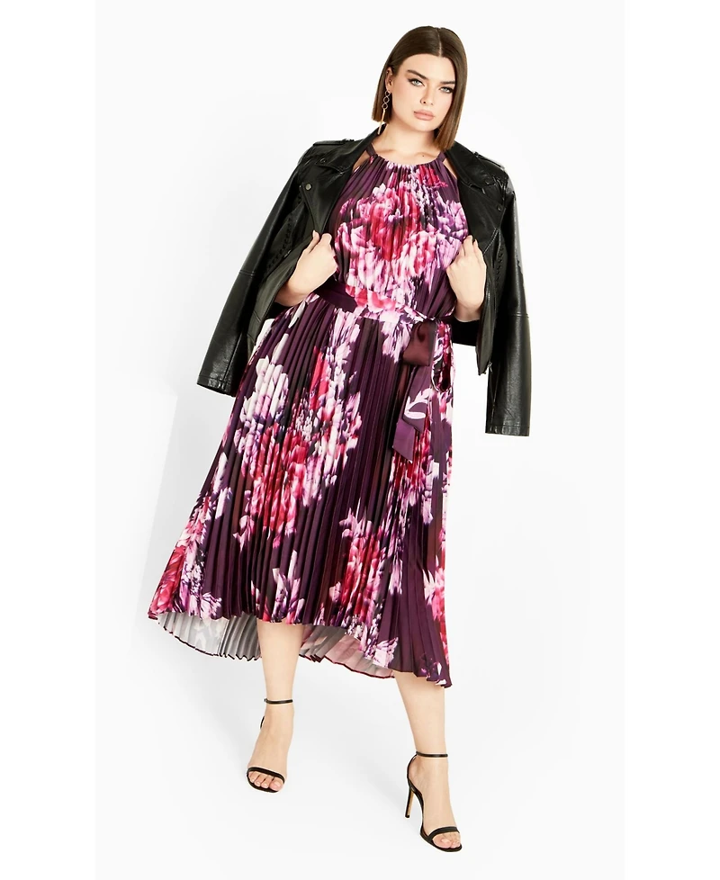 Avenue Women's Demi Pleat Dress