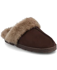 Journee Collection Women's Kalli Round Toe Slippers