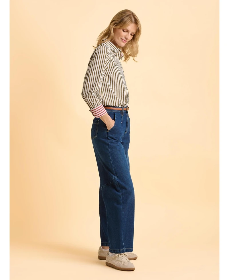 Brakeburn Women's Vicky Long Sleeve Striped Shirt