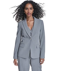 Calvin Klein Women's Classic Buttoned Blazer