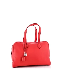 Pre-Owned HERMES 35 Victoria Ii Bag Clemence