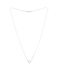 Pre-Owned Tiffany & Co Metro Open Heart Pendant Necklace