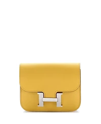 Pre-Owned HERMES Constance Slim Wallet Evercolor