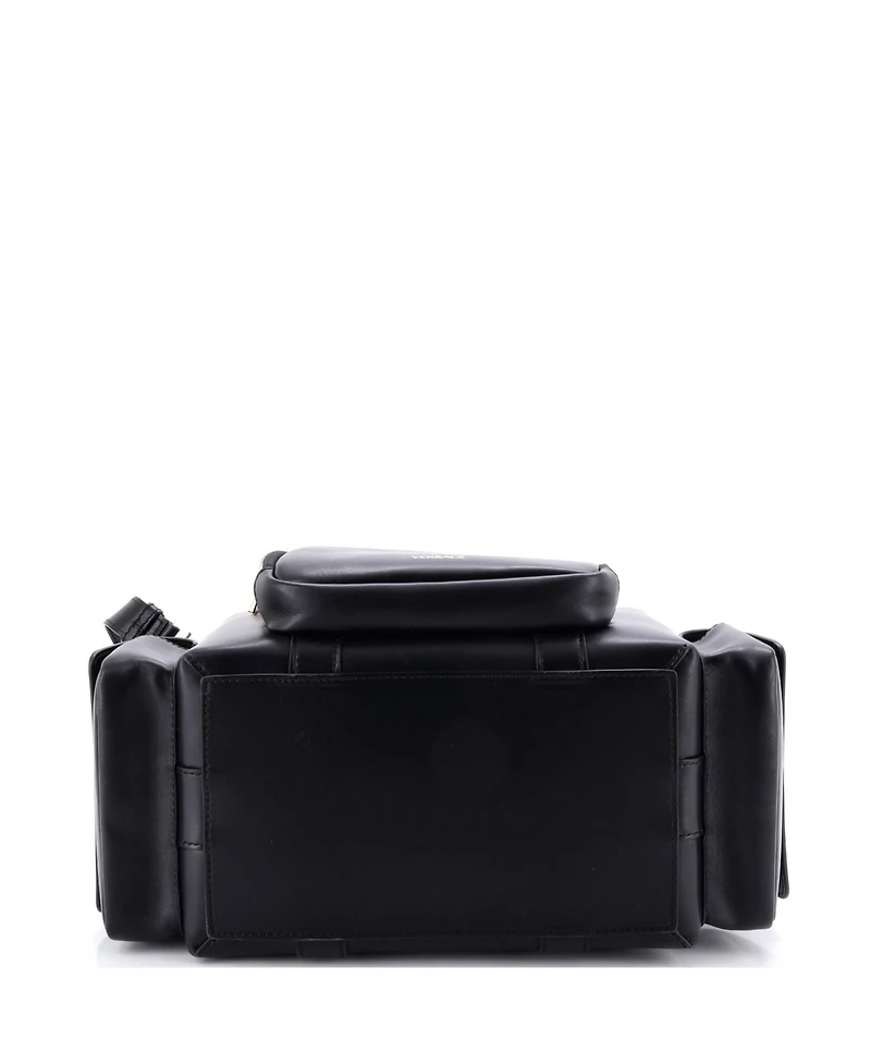 Pre-Owned Versace Small Cargo Boston Duffle Bag Leather