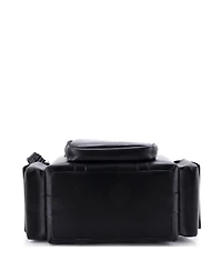 Pre-Owned Versace Small Cargo Boston Duffle Bag Leather