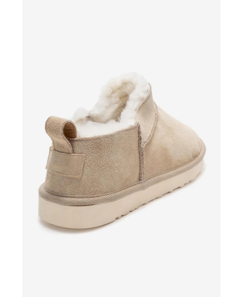 Forever & Always Shoes Yukon Leather Ankle Boot (Women)