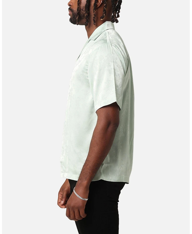 Xxiii Men's Carry Satin Button Up