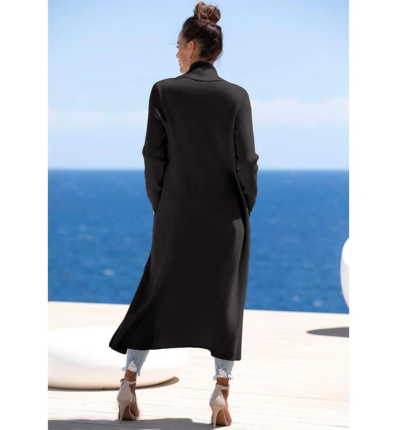 Lascana Women's Long Knit Cardigan