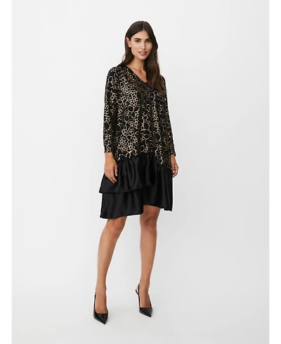 Masai Copenhagen Women's MaNylindra Metallic Floral Print Dress