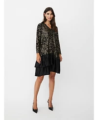 Masai Copenhagen Women's MaNylindra Metallic Floral Print Dress