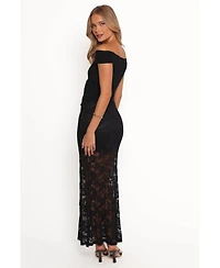 Petal and Pup Women's Laken Sheer Lace Maxi Skirt