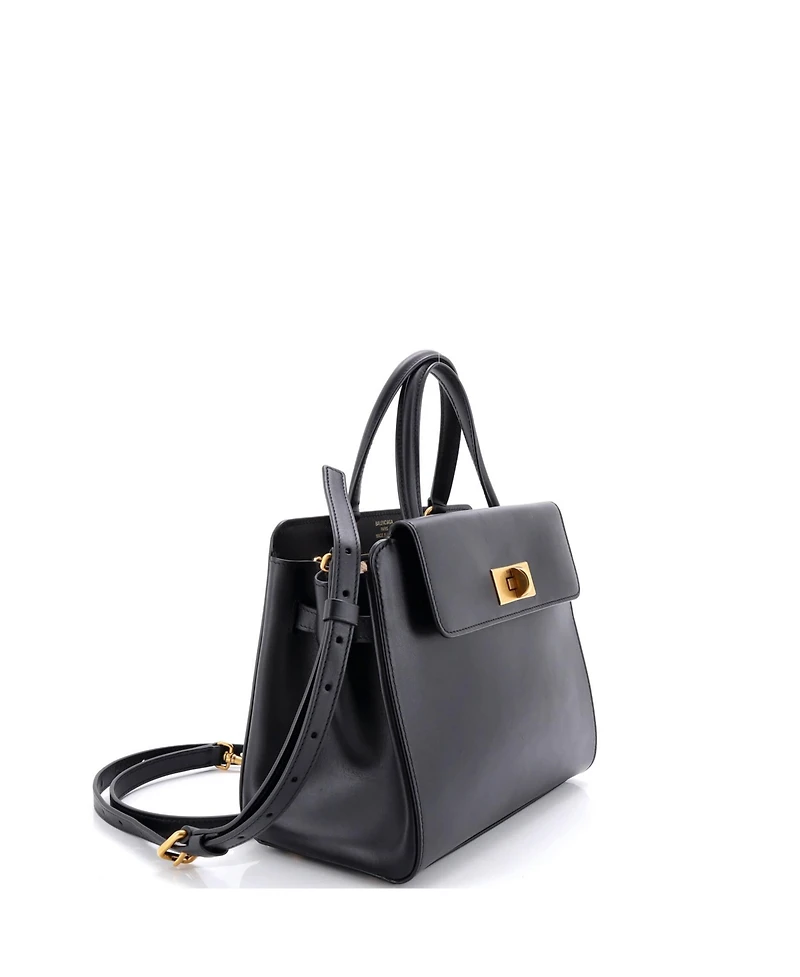 Pre-Owned Balenciaga Small Money Top Handle Tote Bag Leather