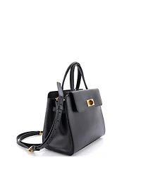 Pre-Owned Balenciaga Small Money Top Handle Tote Bag Leather