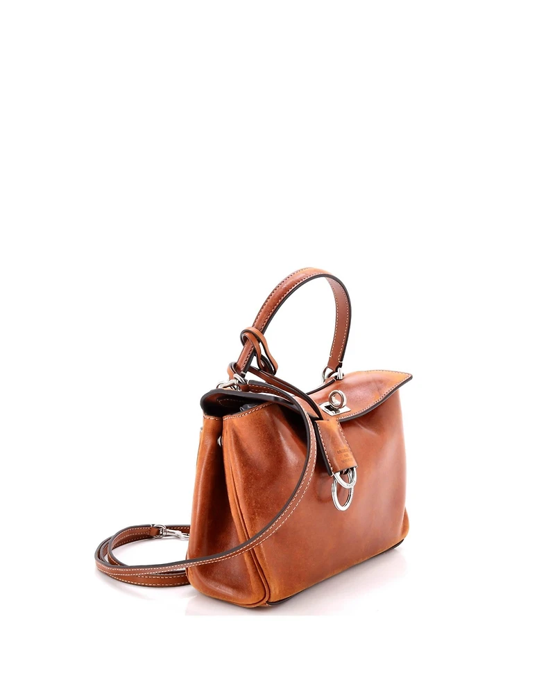 Pre-Owned Balenciaga Mini Rodeo Shoulder Bag Leather