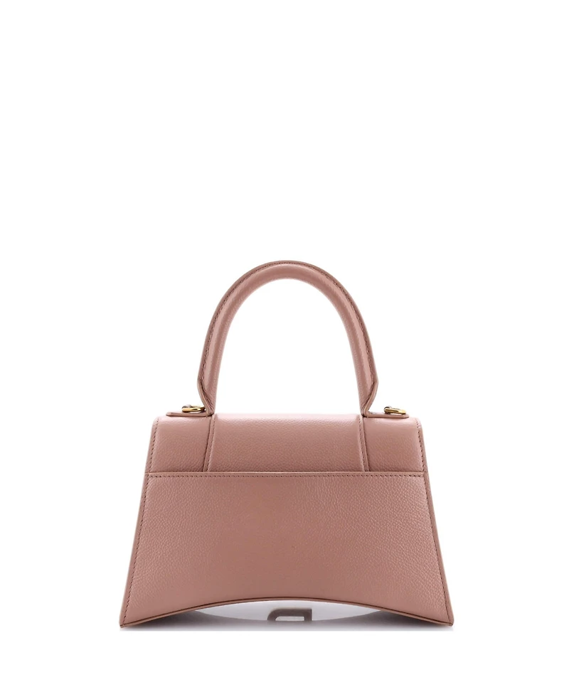 Pre-Owned Balenciaga Small Hourglass Top Handle Bag Leather