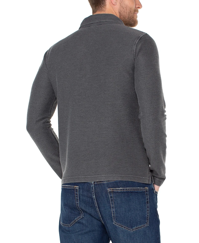 Liverpool Los Angeles Men's Long-Sleeve Polo Shirt