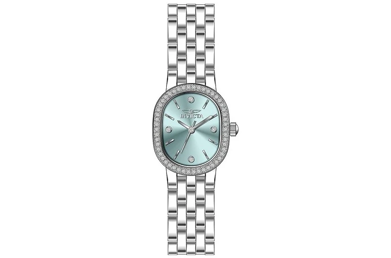 Invicta Women's 49073 Angel Quartz PC21J Light Blue, Silver Dial Watch