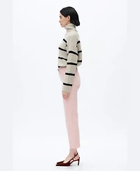 Bayeas Plus High Rise Crop Skinny Jeans