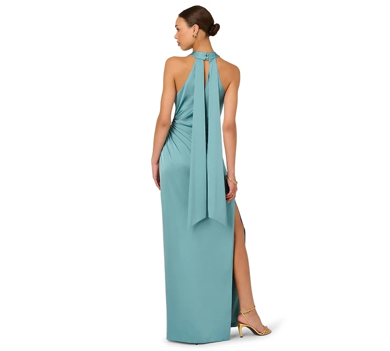 Adrianna Women's Halter Neck Maxi Dress