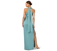 Adrianna Women's Halter Neck Maxi Dress