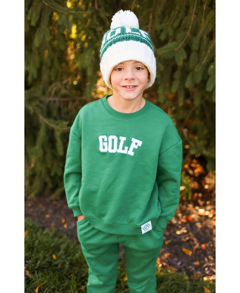 Bits & Bows Toddler Unisex Golf Sweatsuit