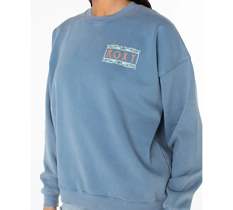 Roxy Women's Lineup Oversized Crewneck T-Shirt