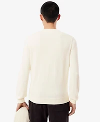 Lacoste Men's Solid Croc Sweater
