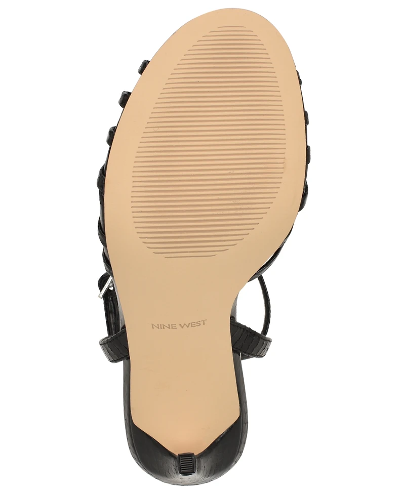 Nine West Women's Meripen Strappy Dress Sandals