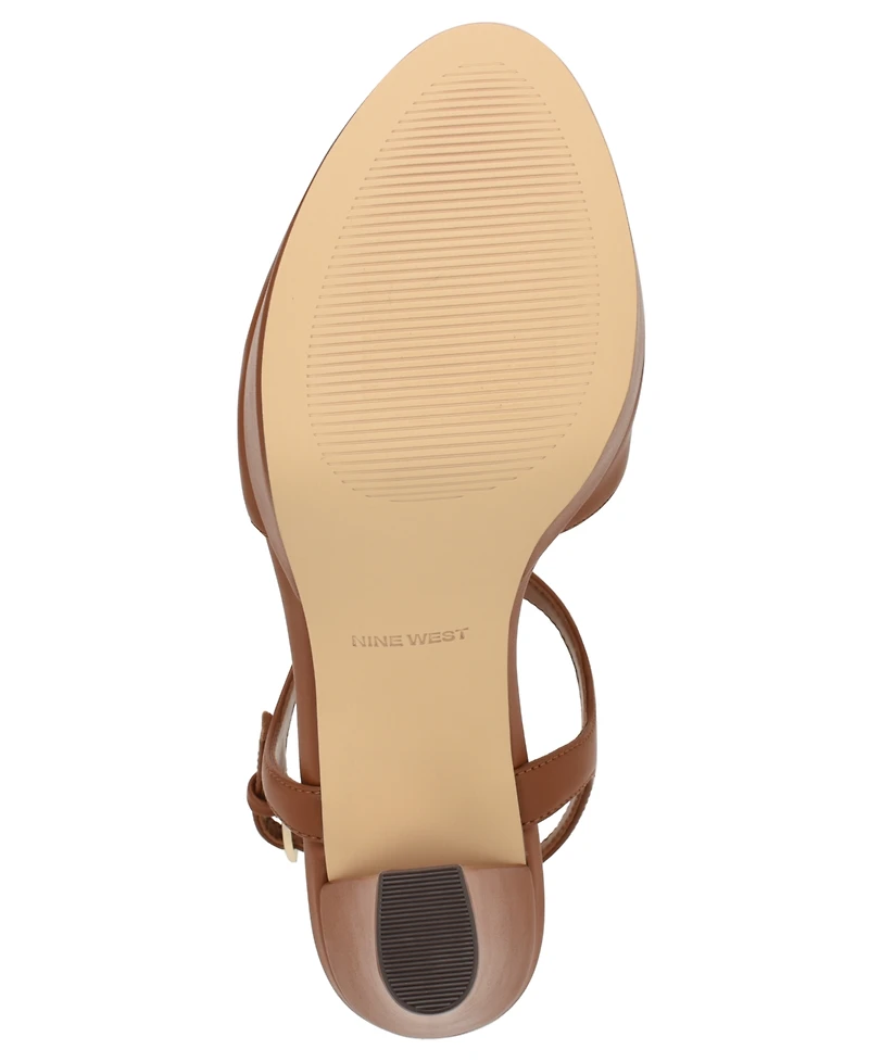 Nine West Women's Naini Block Heel Dress Sandals