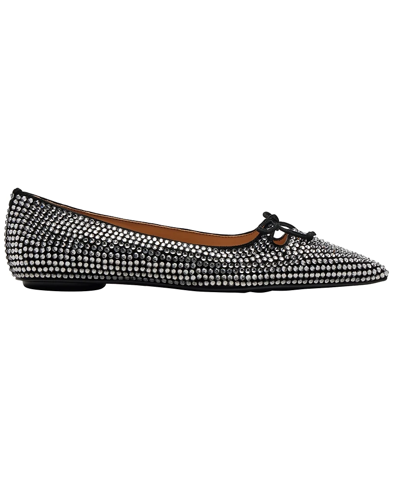 Coach Women's Slip-On Flat with Crystals