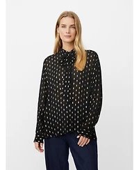 Masai Copenhagen Women's MaInoria Neck Tie Shirt