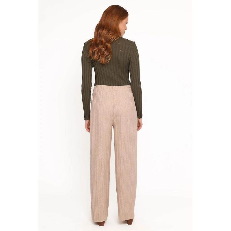 Petal and Pup Women's Davis Pleated Knit Pant