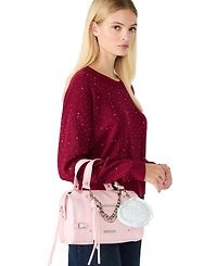 Madden Girl Heart Pom and Cherry Bag Charms