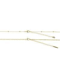 Unwritten Shoot For The Stars Elephant W/Cubic Zirconia Round Twist Chain And Beaded Chain Necklace 2 Pcs Set