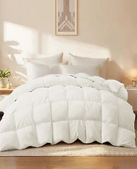 Unikome Medium Warmth Goose Feather Down Fiber Comforter