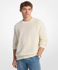 Michael Kors Men's Mouline Textured Crewneck Sweater