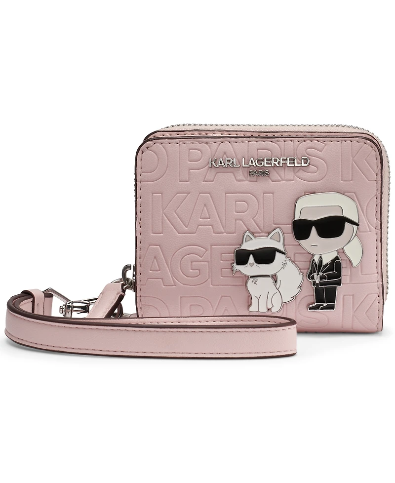 Karl Lagerfeld Paris Meribel Zip Top Wallet