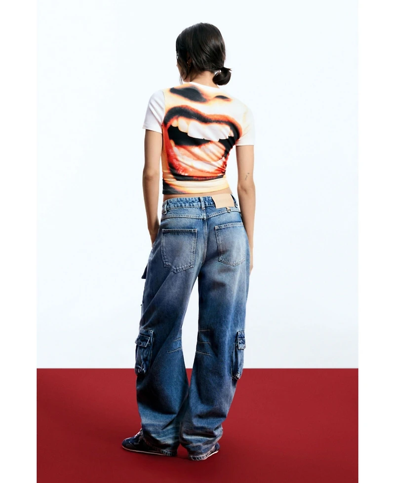 Desigual Women's Egonlab boca T-shirt